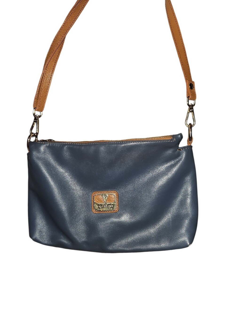 Valentina Italy Leather Crossbody Bag